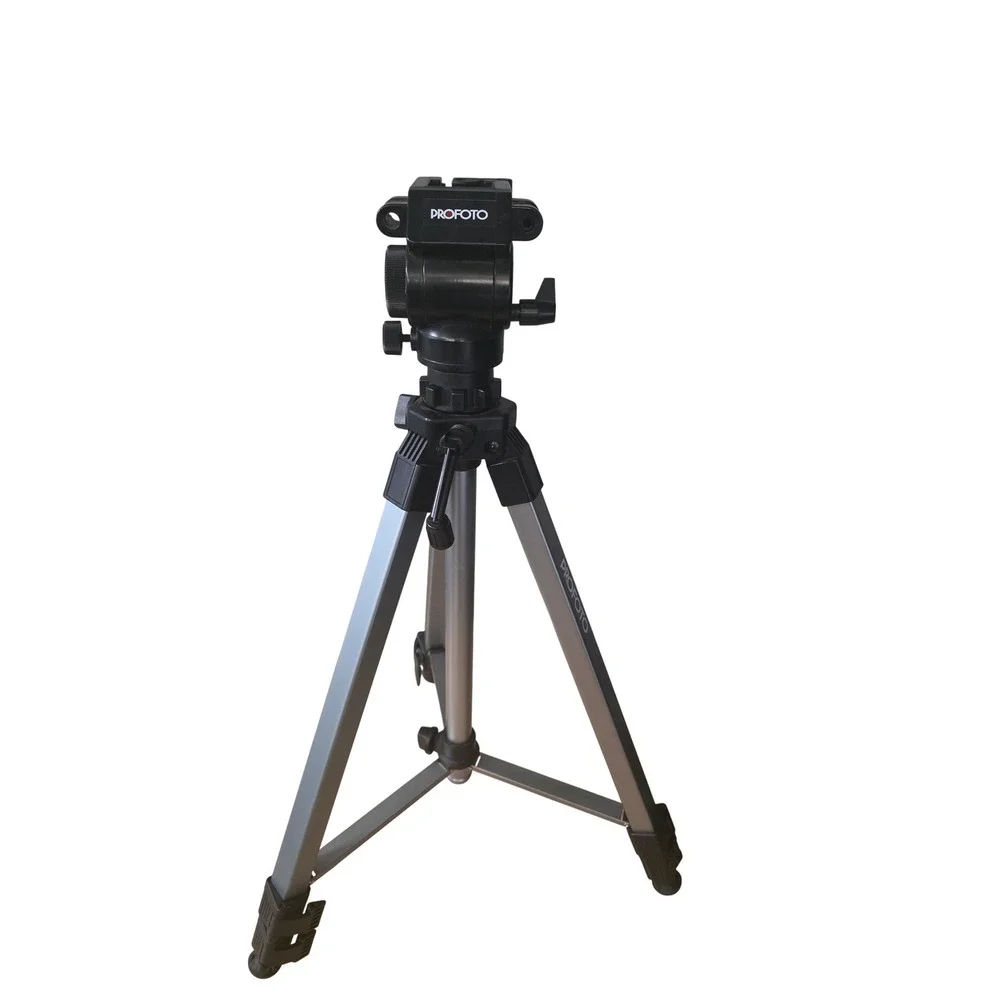 Profoto Aluminum Camera Tripod with 3-Way Fluid‎ Friction Pan Tilt Head Black
